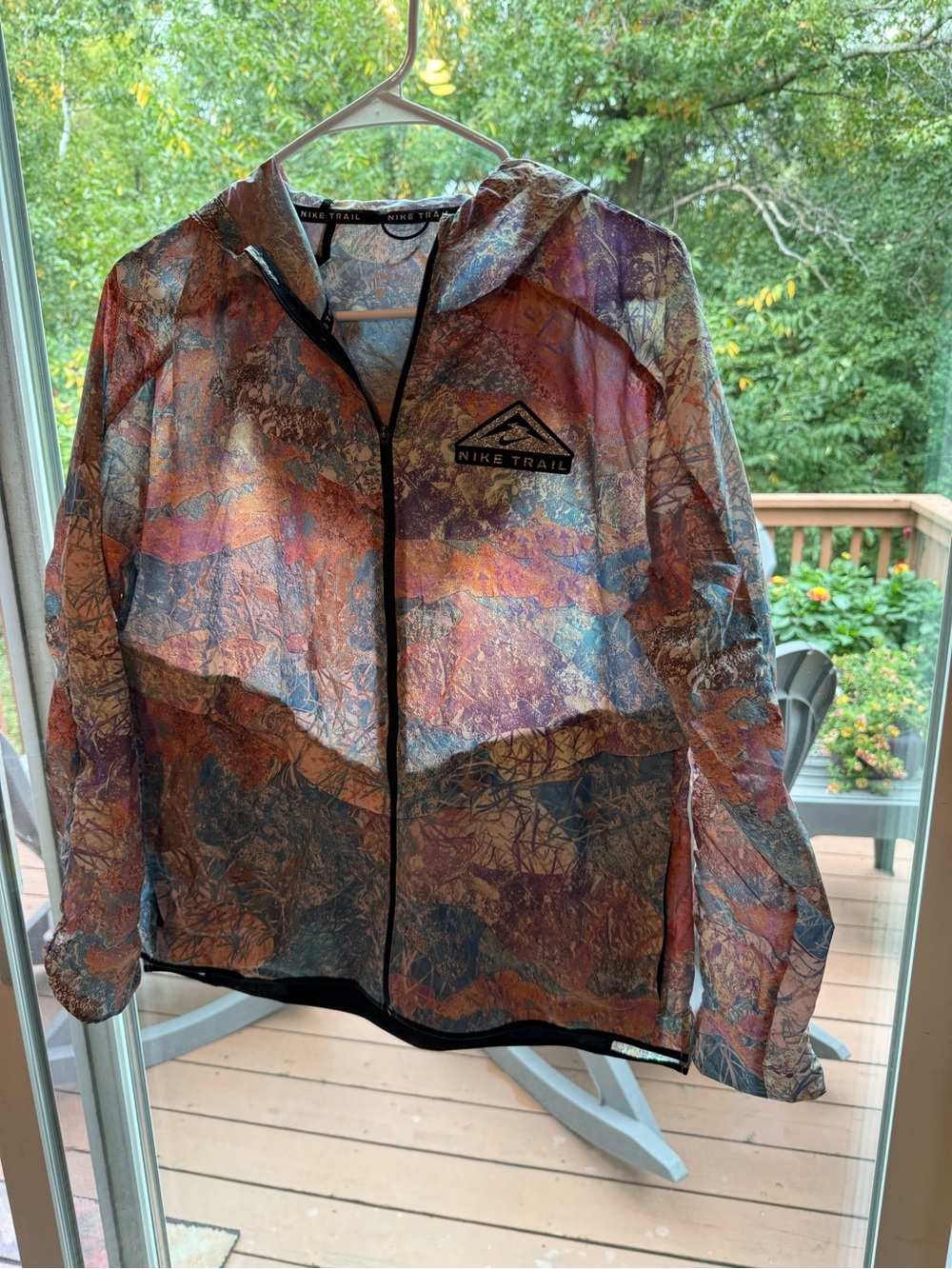 N*ke Trail Multicolor Lightweight Hooded Jacket